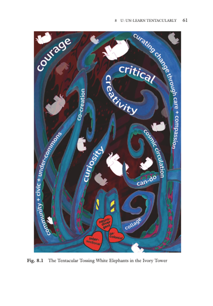 Screenshot from Neuro-Futurism, Chapter 8: 'U: Un-Learn Tentacularly' (Kai Syng Tan, 2024)