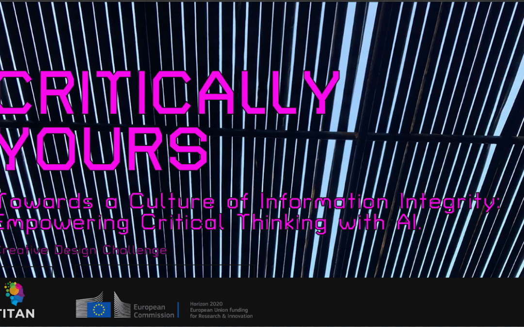 Creative Design Challenge: Critically Yours