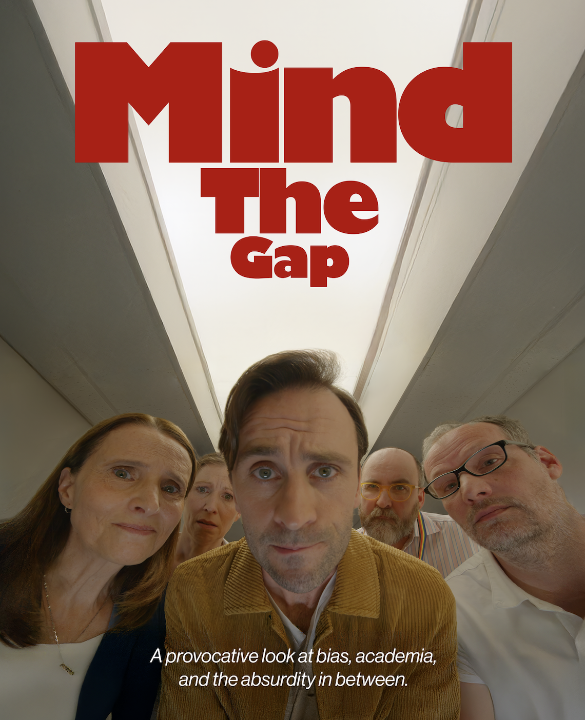 Mind the Gap Mind the Gap Poster: A provocative look at bias, academia and the absurdity in between
